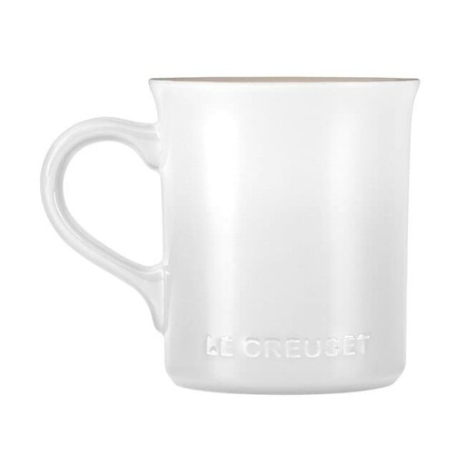 Le Creuset Eiffeltoren collectie mok met chocolademelk