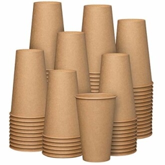 GUSTO Kraftpapier Hete Koffie Kopjes