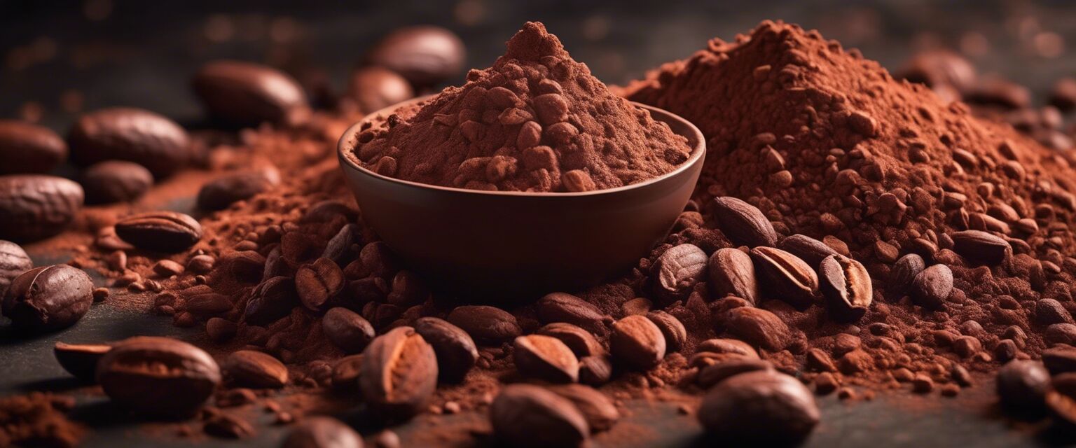 Organic cacao for chocolademelk