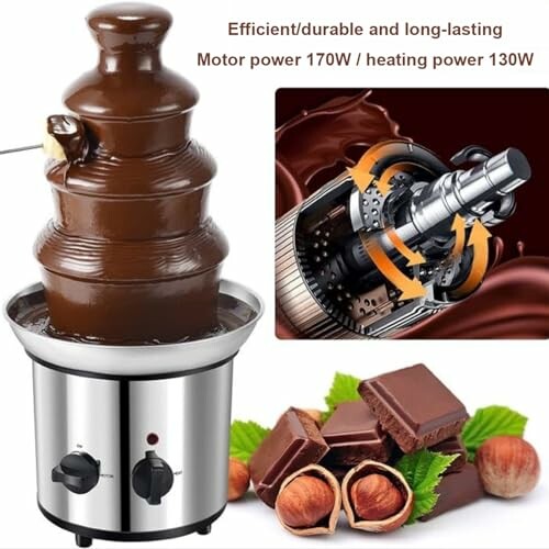 Chocoladefonteinfondueset