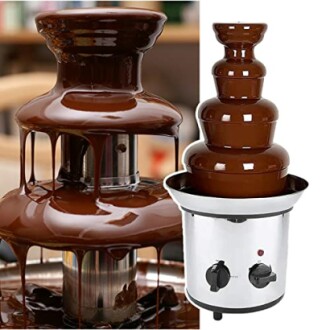 4-Laags Chocoladefonteinmachine