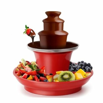 3 Layer Chocolade Waterval Hotpot Machine