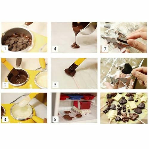 Mini-chocoladesmeltfondue