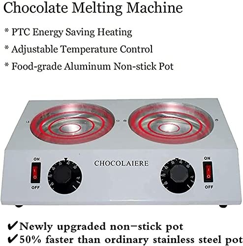 Chocoladesmeltmachine met verwarmings- en temperatuurregeling