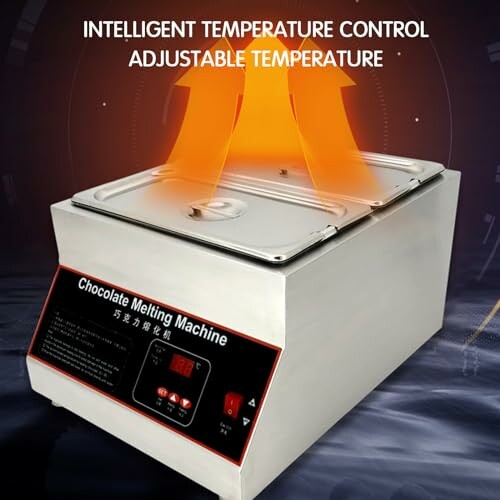 Chocoladesmeltmachine met temperatuurregeling