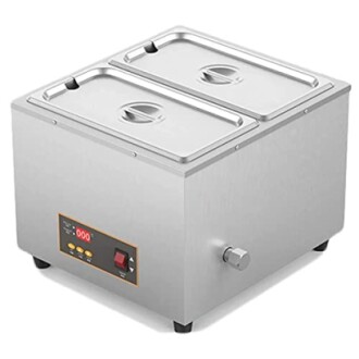 Dubbele tank sous-vide machine voor commercieel gebruik.