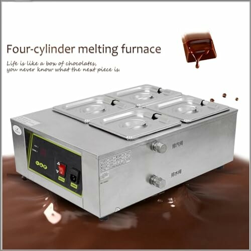 220V Elektrische Chocoladesmeltmachine