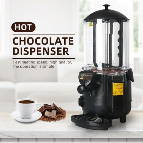 10L Warme Chocolademelkdispenser